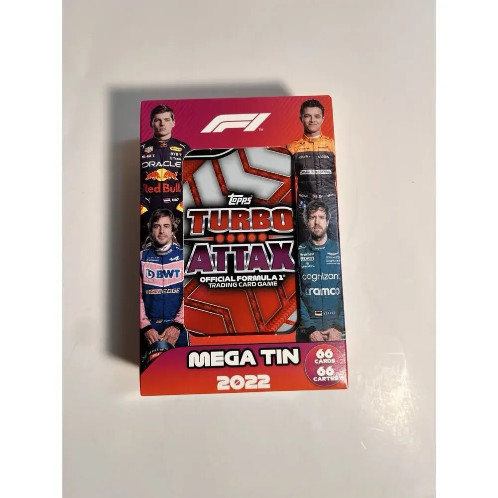 2022 Topps Formula 1 F1 Turbo Attax Mega Tin